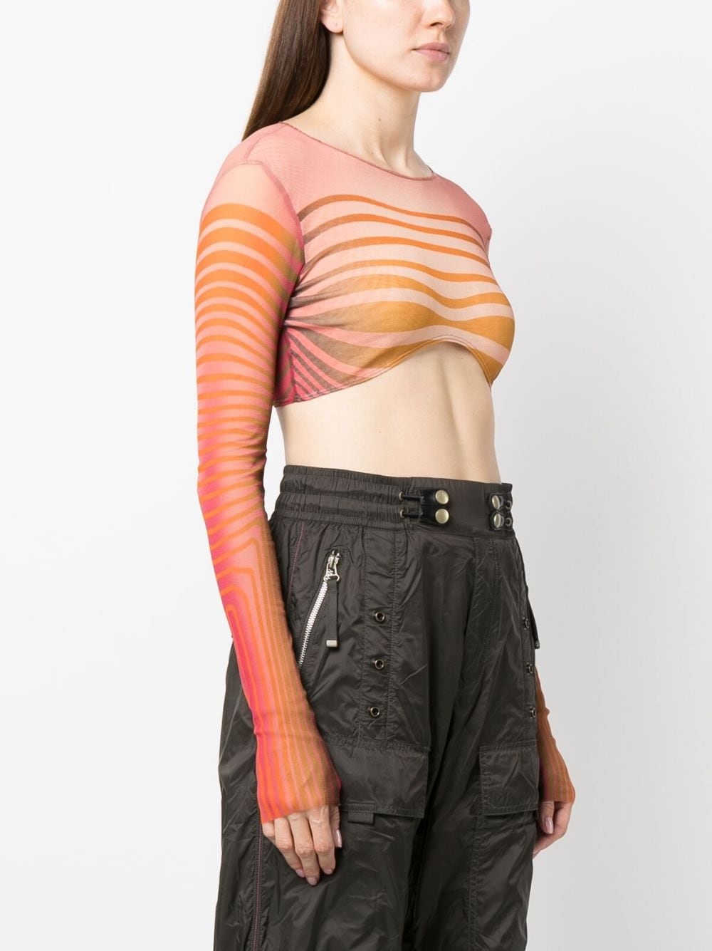 Body Morphing cropped top - 3