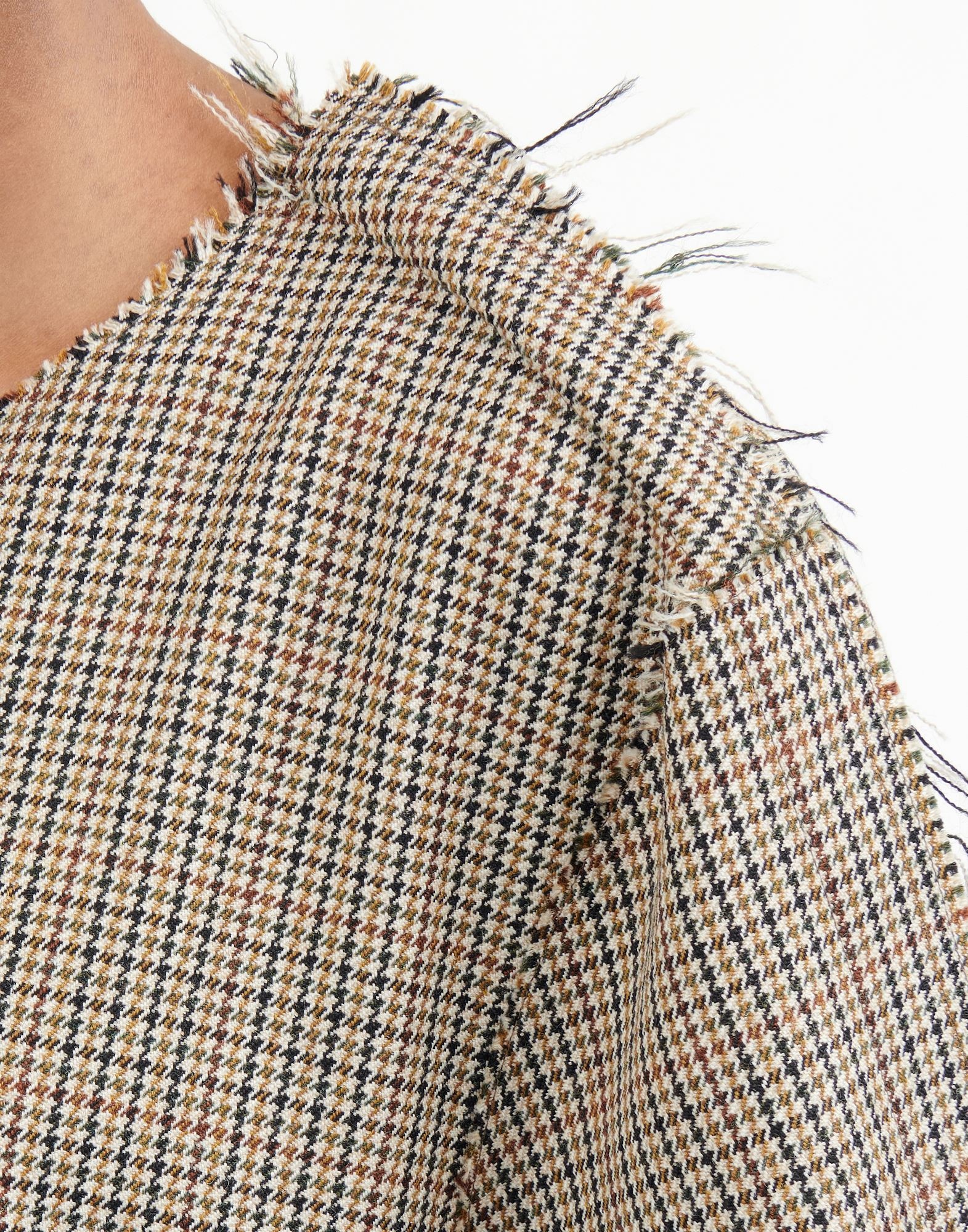 Flat pattern houndstooth dress - 6