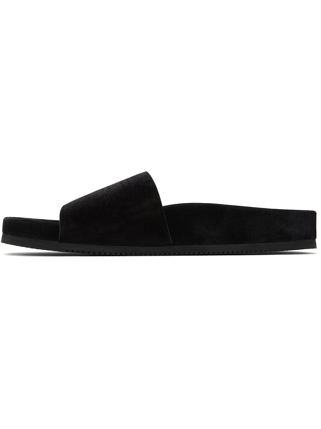 Black Suede Wicklow Sandals - 3