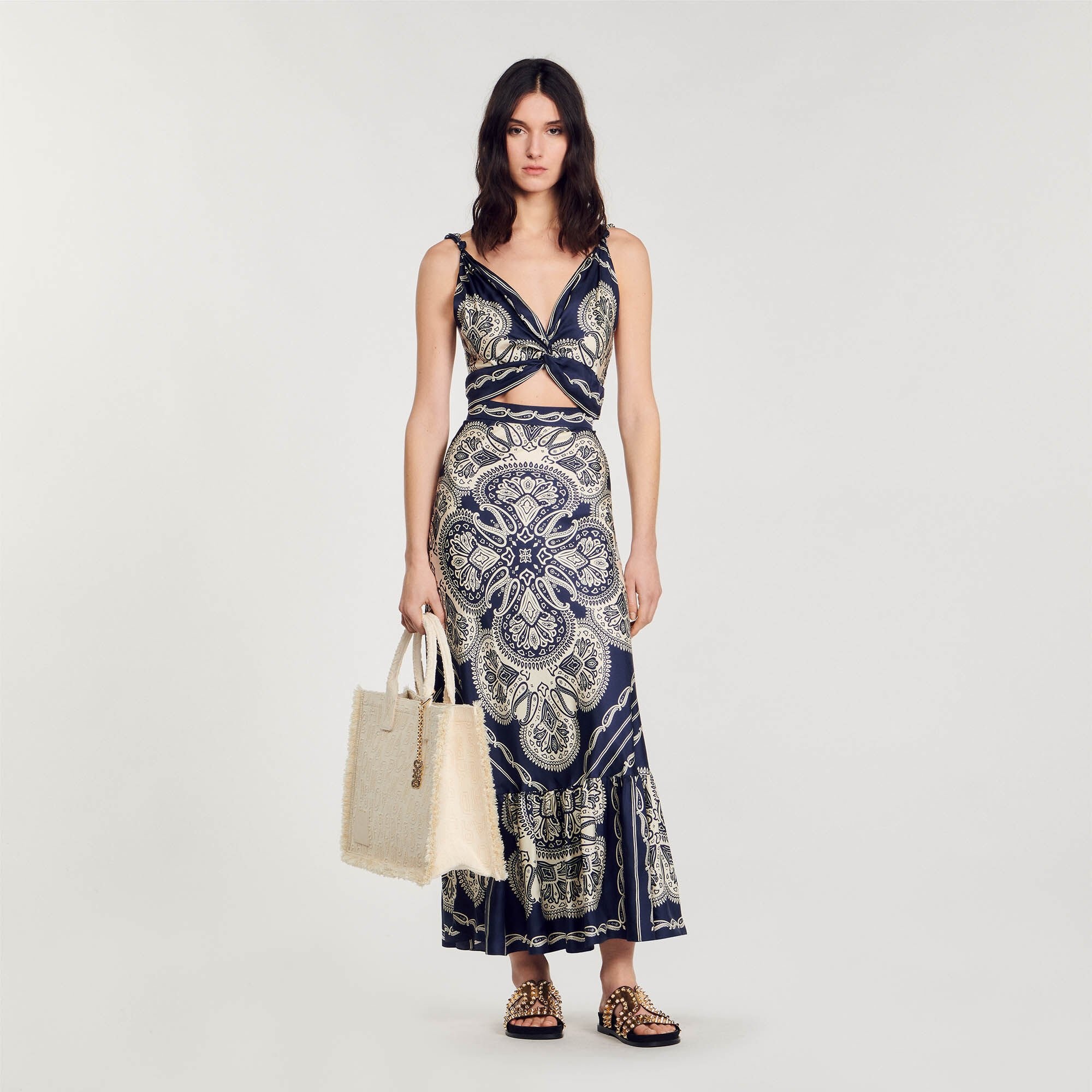 PATTERNED MAXI DRESS - 2