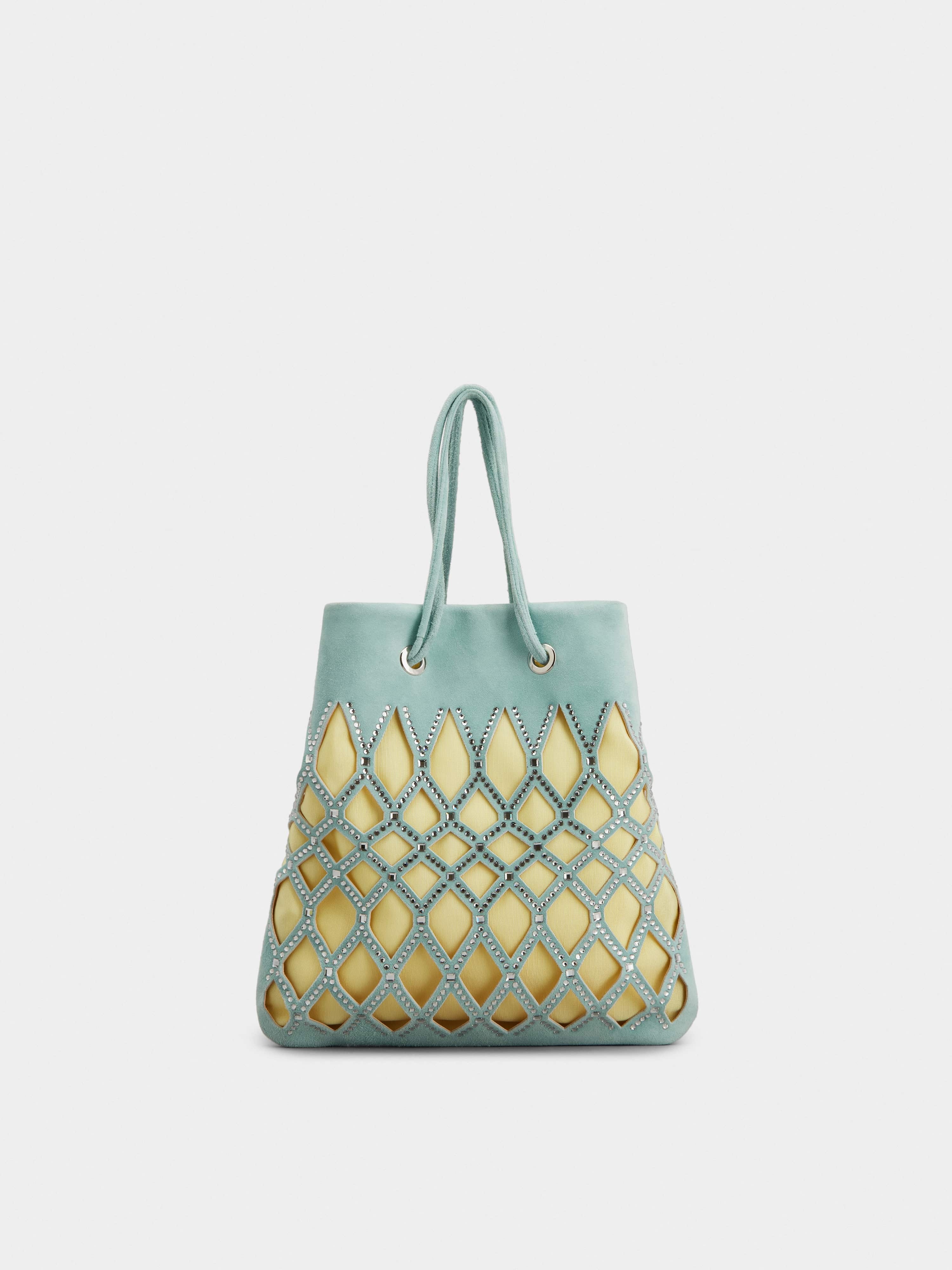 Viv' Pocket Queeny Mini Bag in Suede - 4