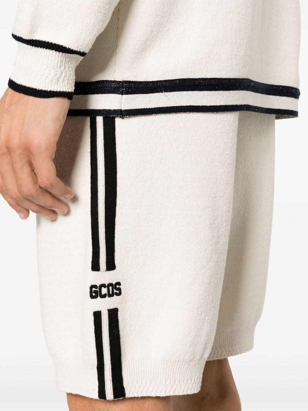 College bouclÃ©-knit bermuda shorts - 5