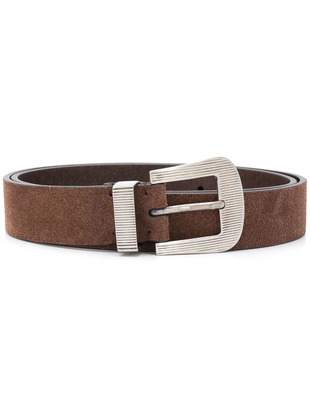 square-buckle belt - 1