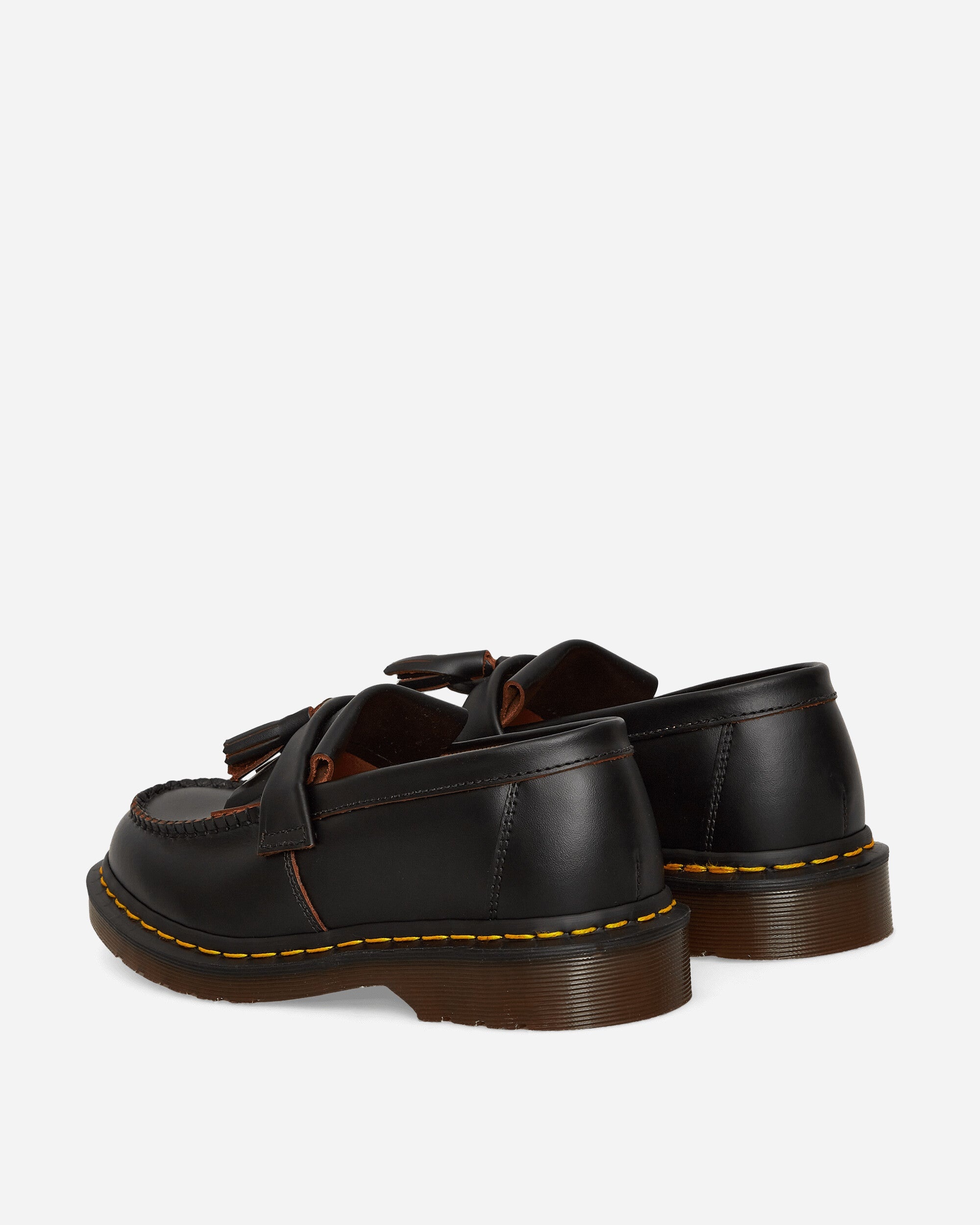 Vintage Adrian Tassel Loafers Black - 4