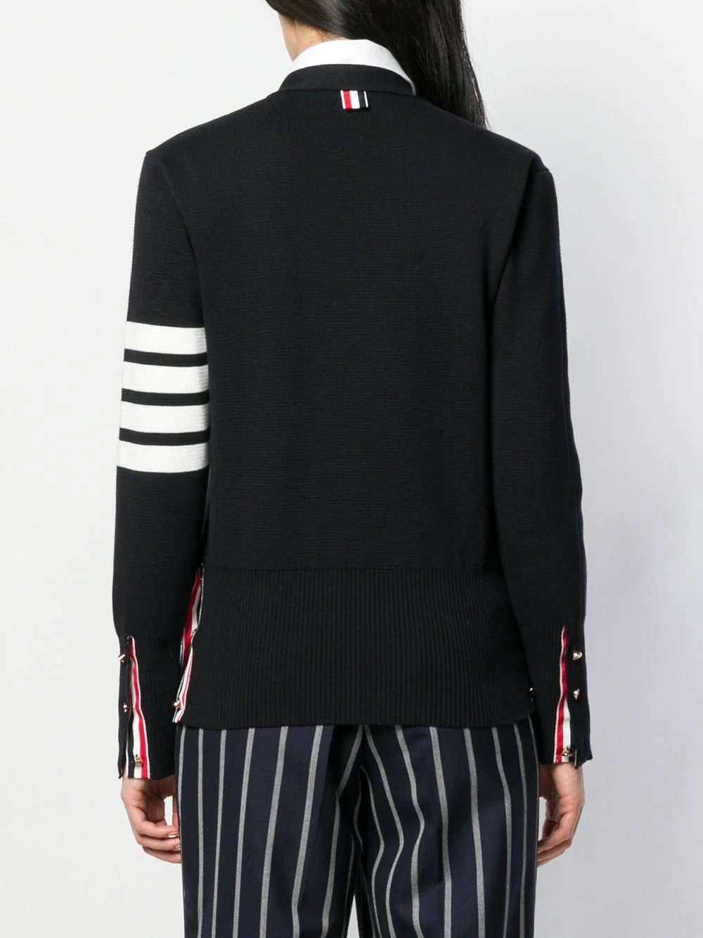 4-Bar stripe cardigan - 4