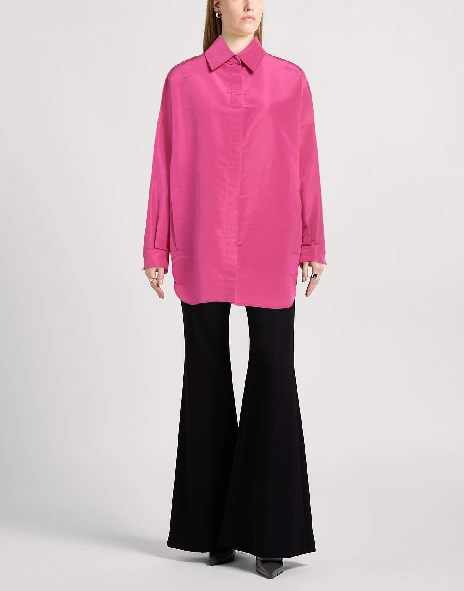 Lime green Women's Silk Shirts & Blouses - 2