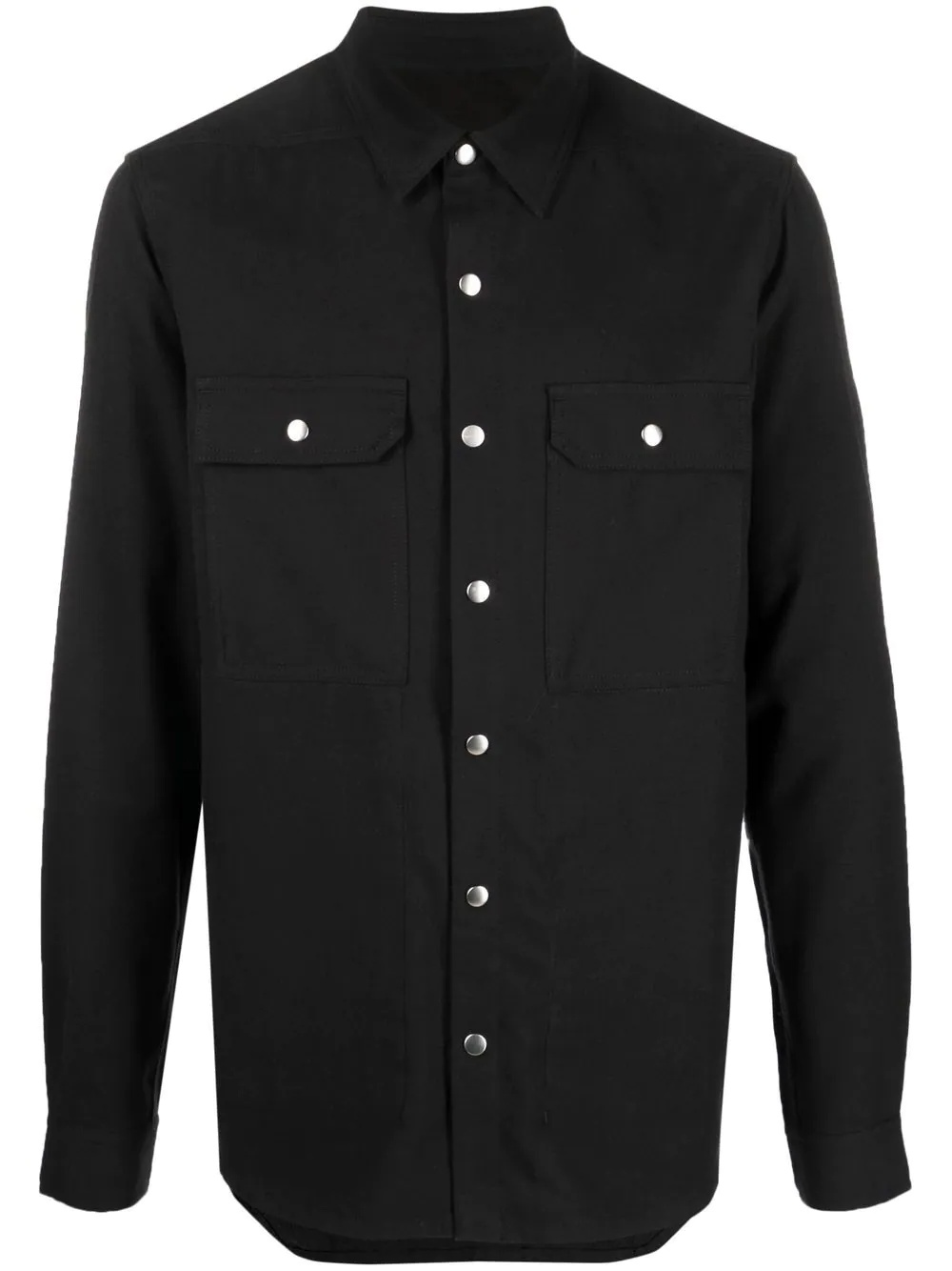 long-sleeve button-up shirt - 1