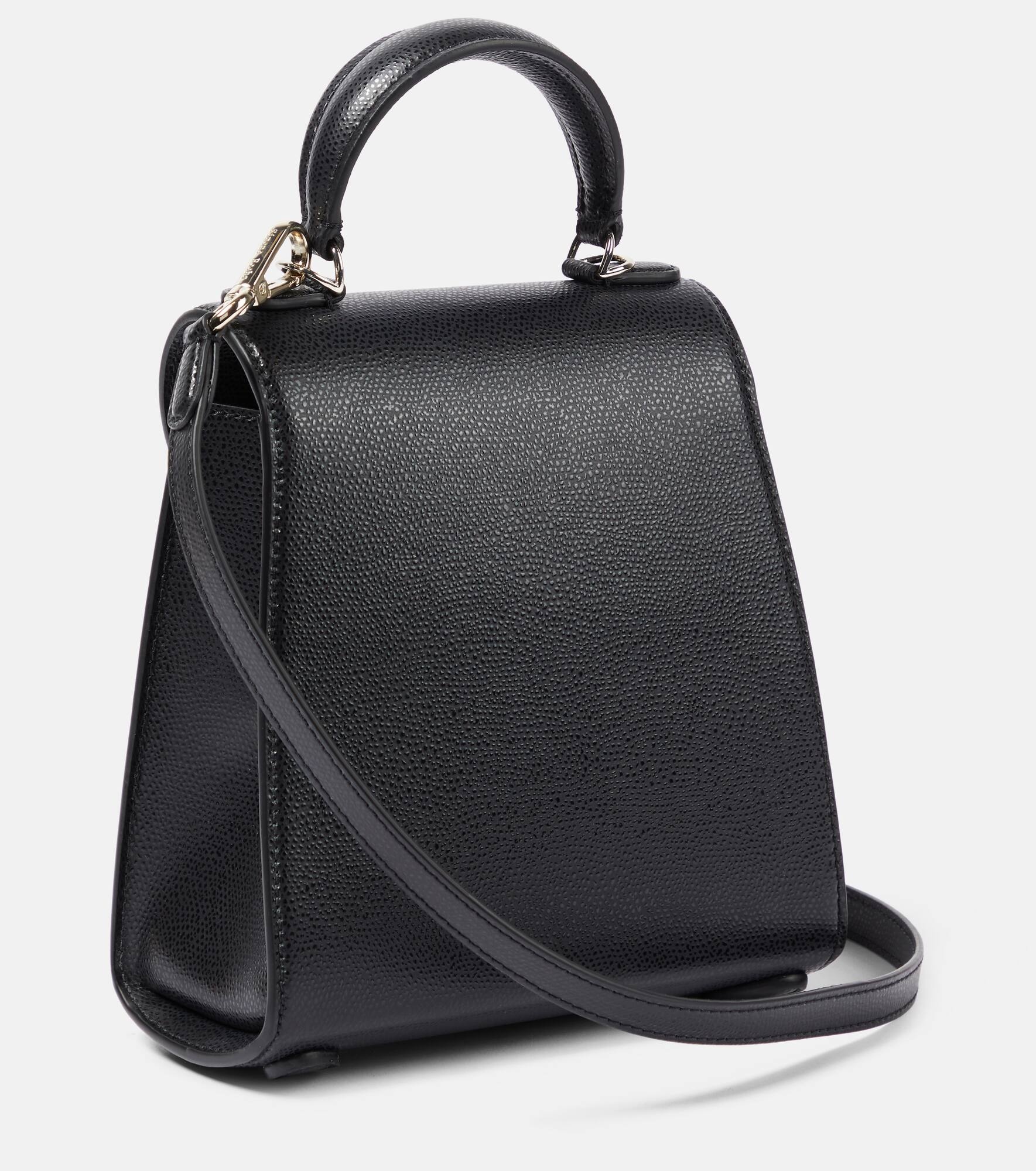 Valentine Mini leather tote bag - 4