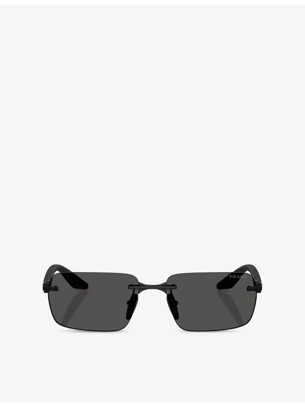 PS C52S Rectangle-Frame Metal Sunglasses - 1