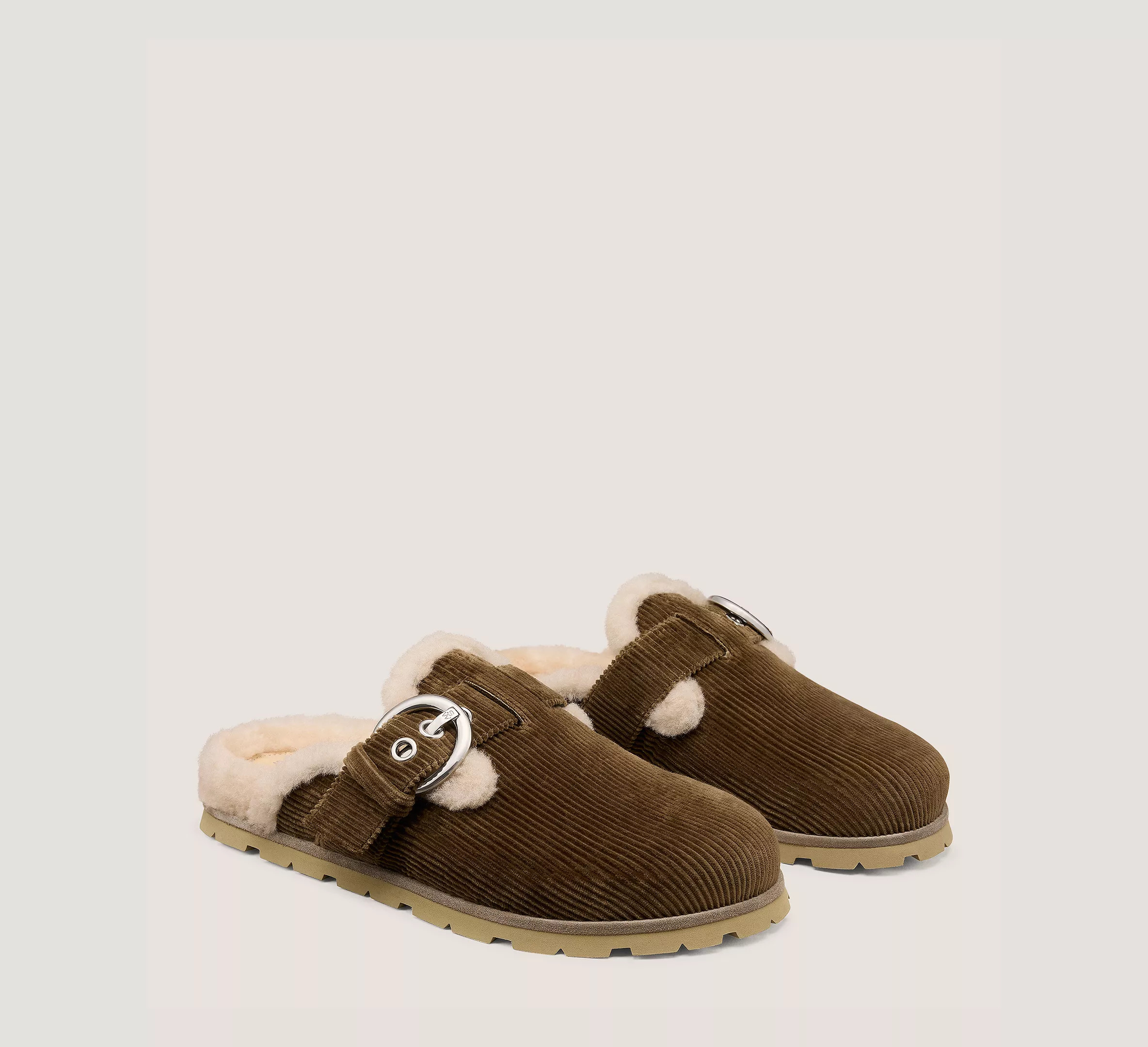 CHRYSTIE SHEARLING MULE - 2