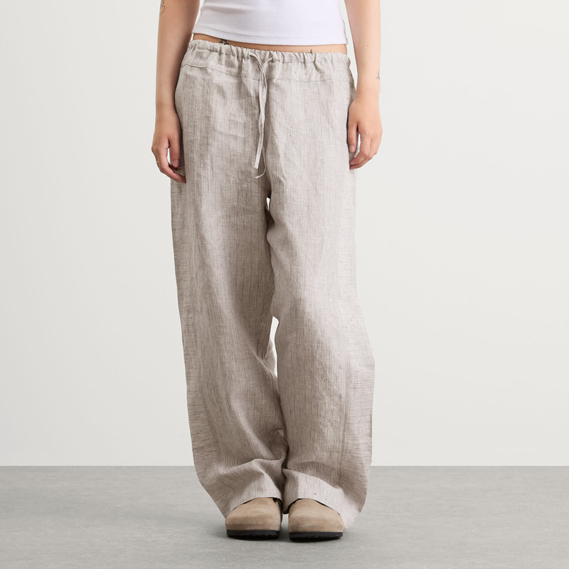 Deiji Studios Double Waist Linen Pants 2