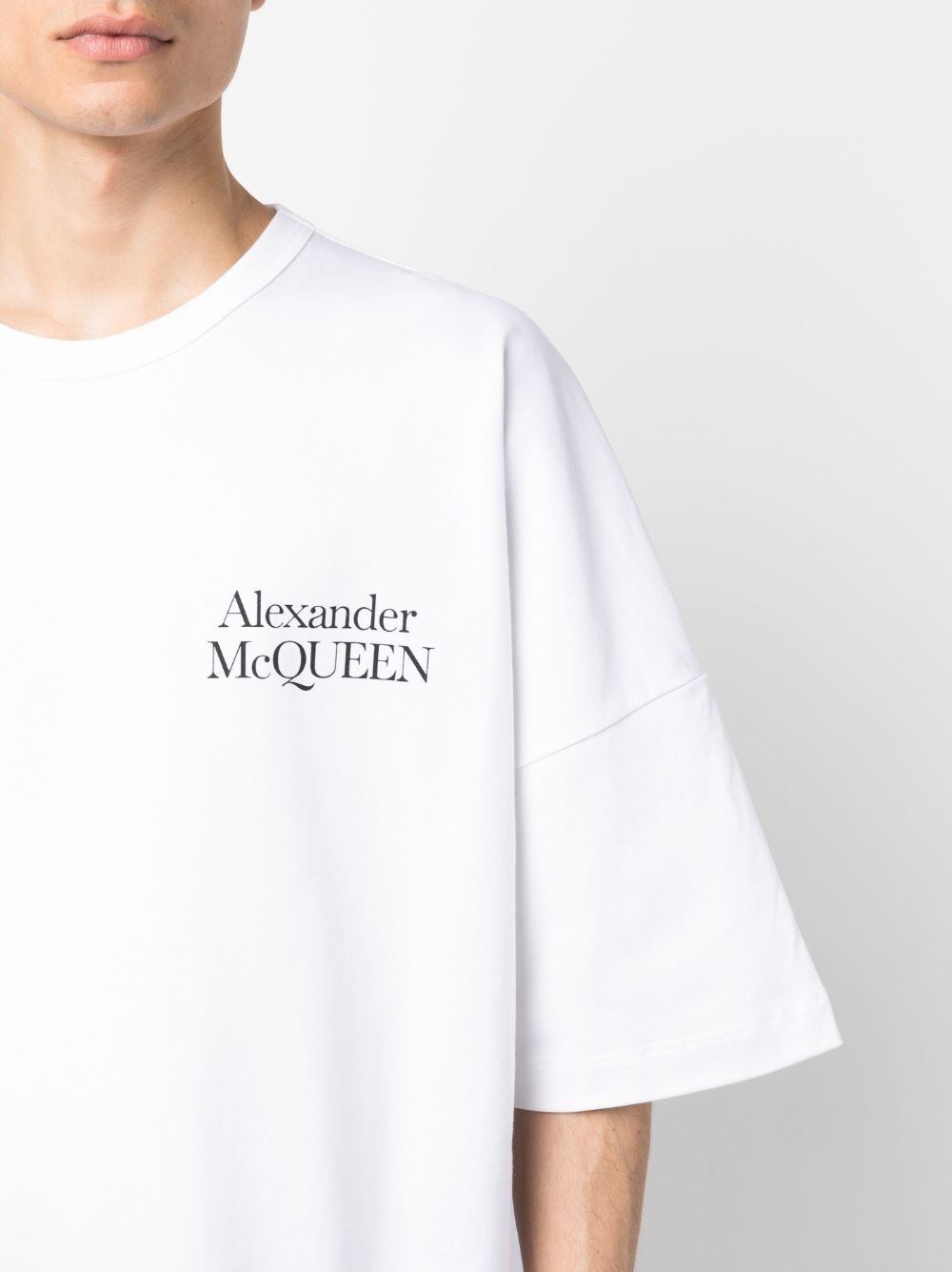 logo-print cotton T-shirt - 5