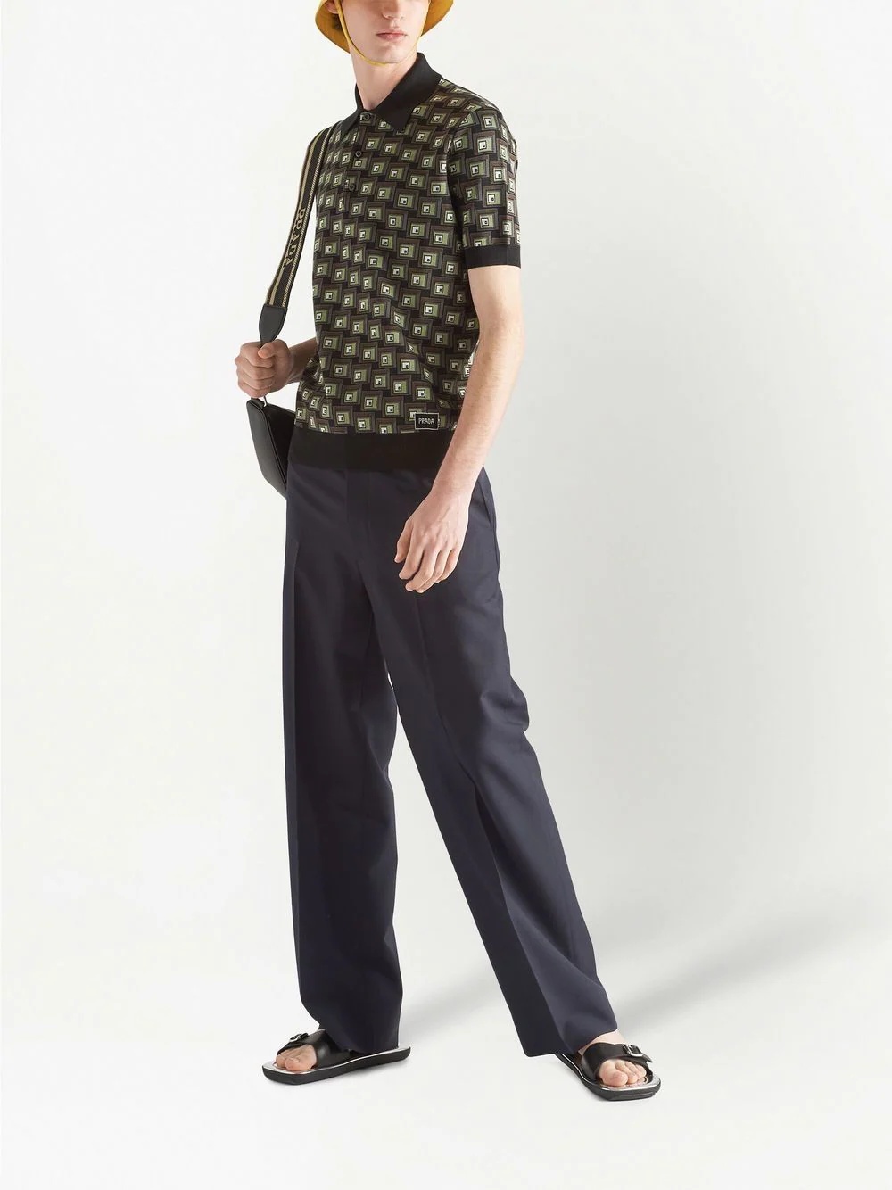 straight-leg tailored trousers - 2