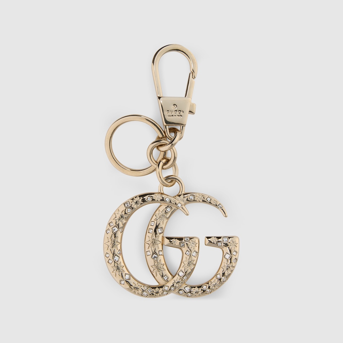 Crystal Double G keychain - 1