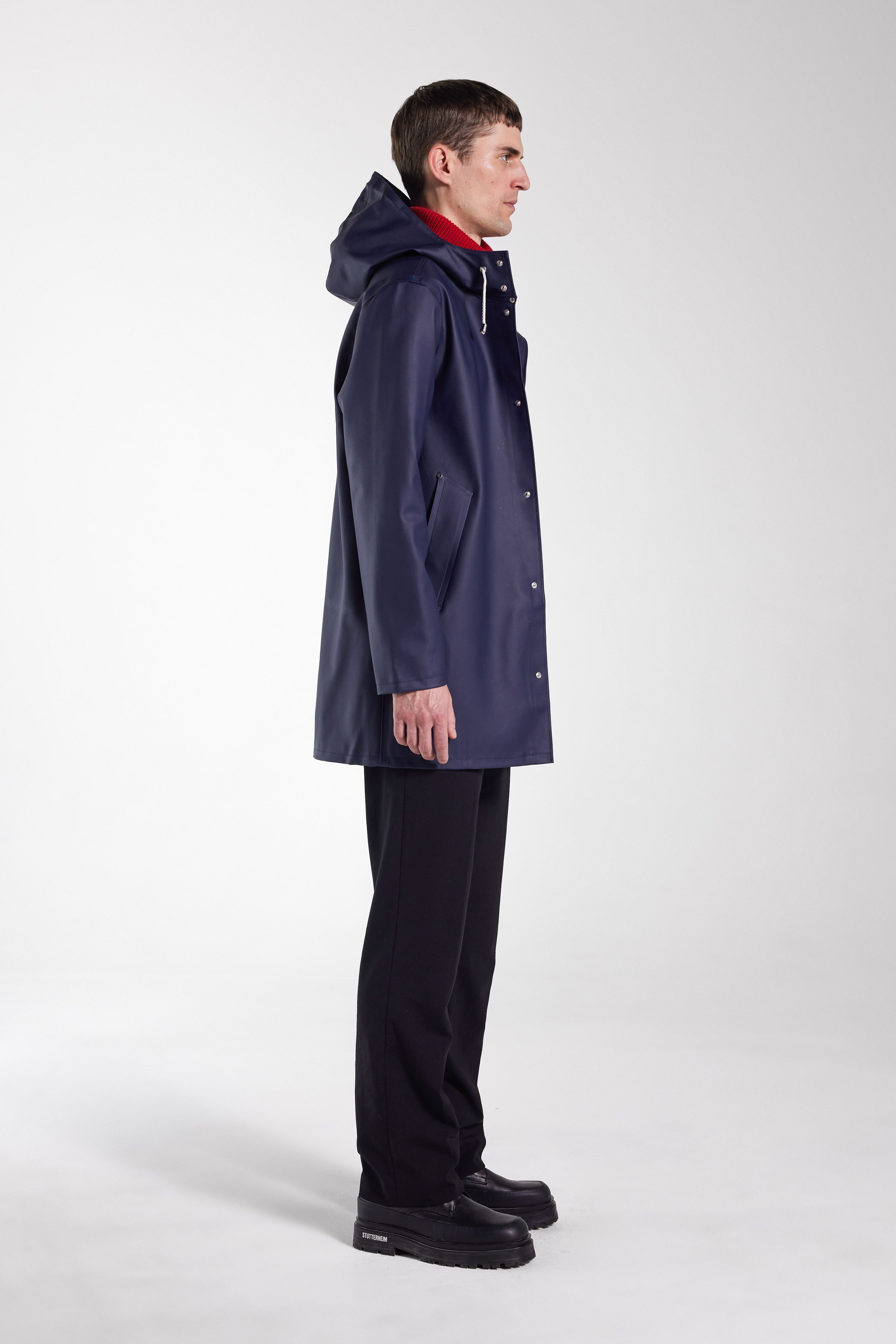 Stockholm Raincoat Navy - 3
