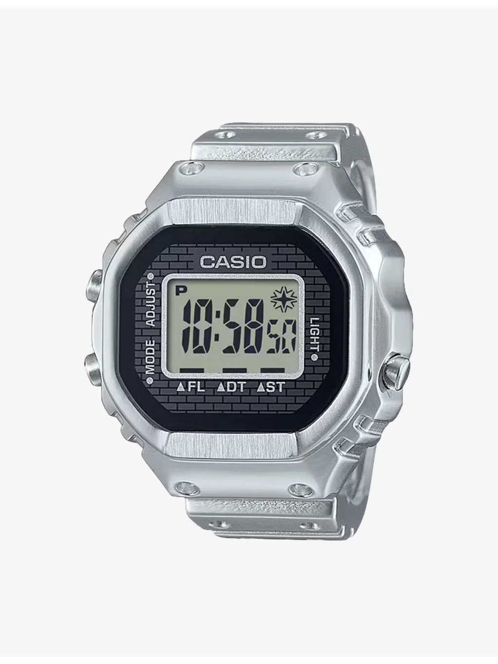 CRW-001-1ER Stainless-Steel Quartz Digital Ring Watch - 1