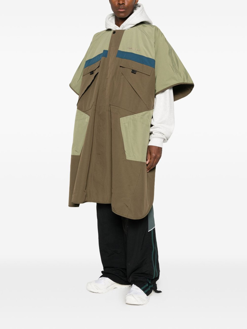 Martine Rose colour-block panelled coat outlook