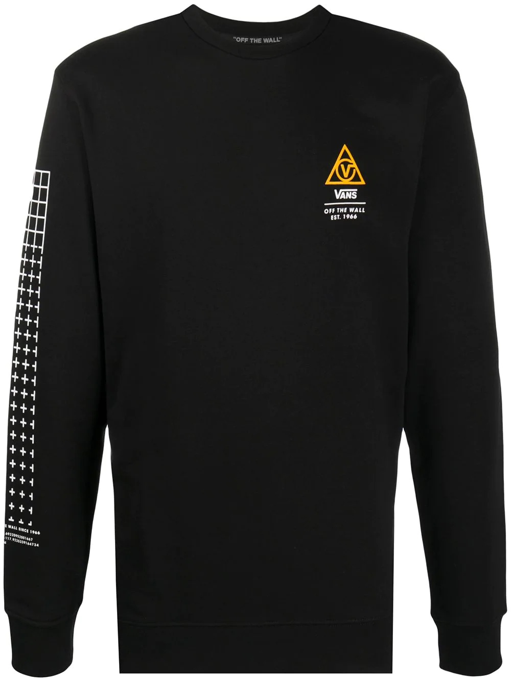 logo print longsleeved T-shirt - 1