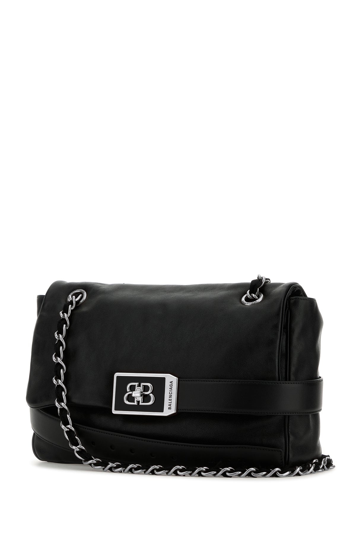 Black leather Modu shoulder bag - 2