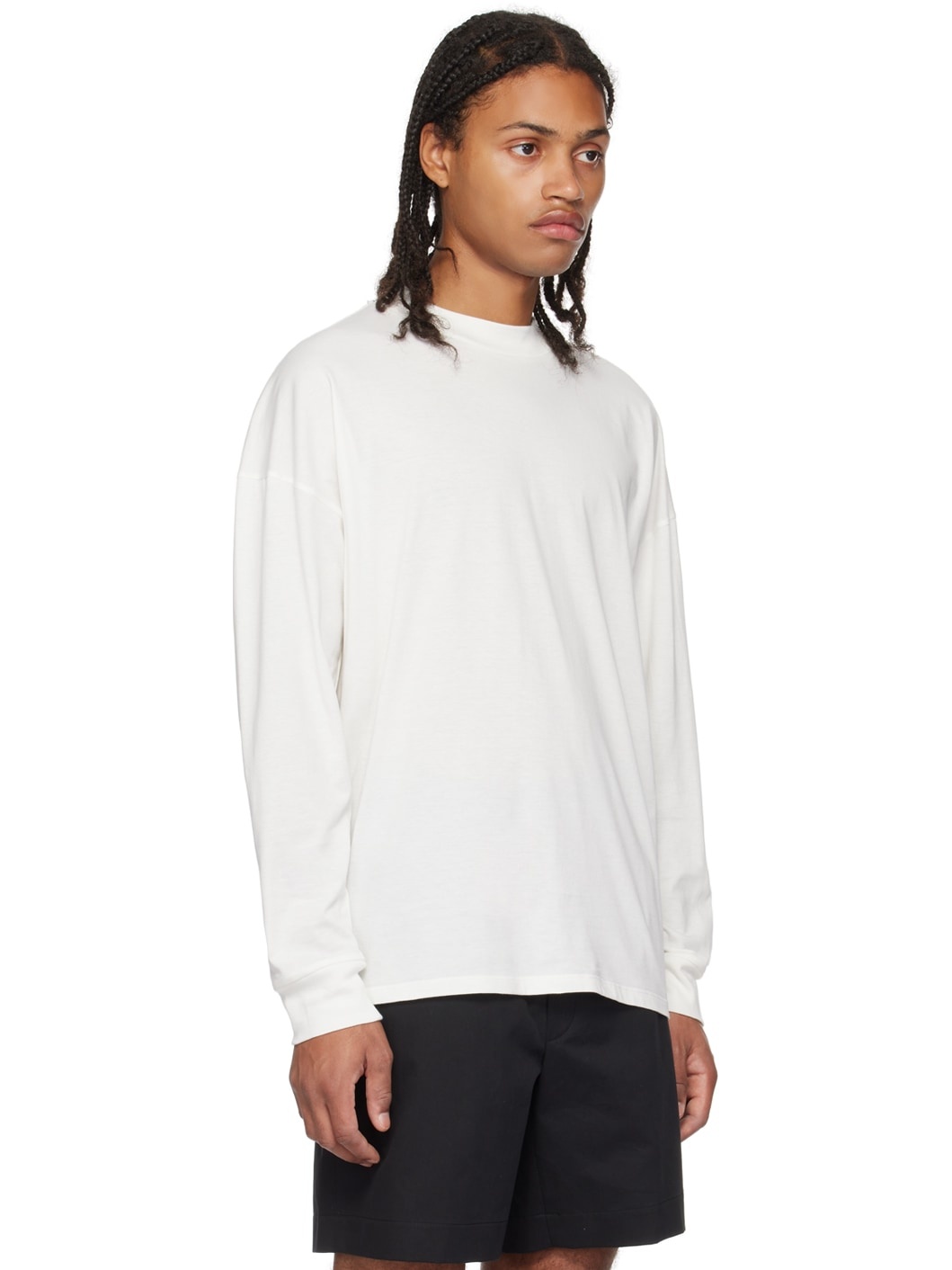 White Drago Long Sleeve T-Shirt - 2
