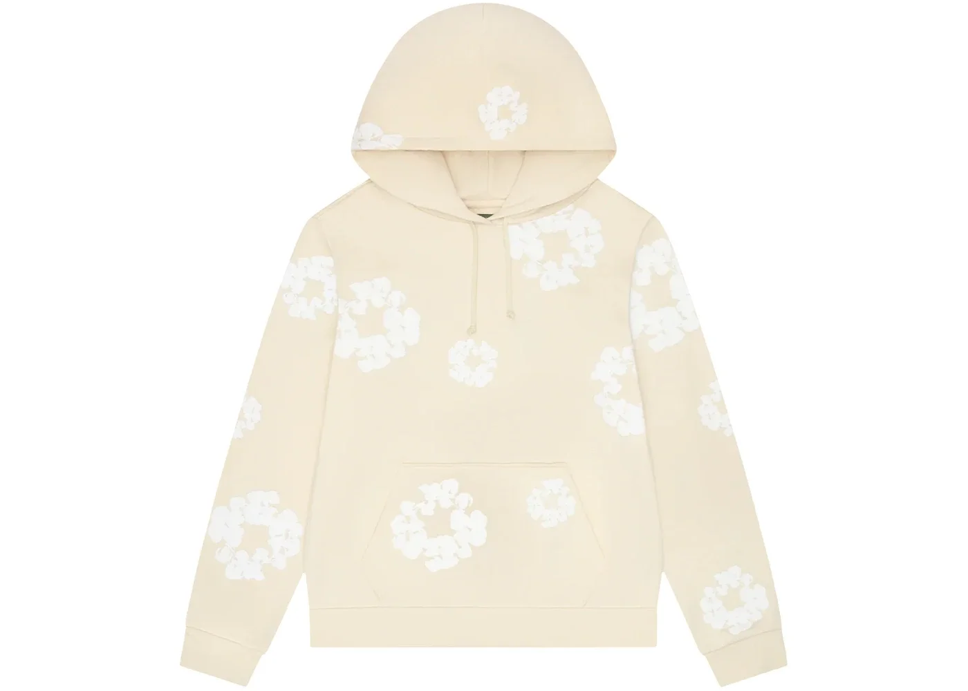 Denim Tears Cotton Wreath Hoodie Oatmeal - 1