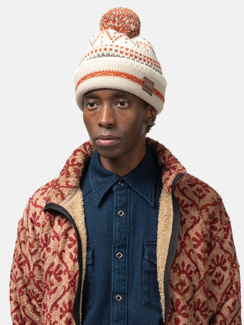 Kapital 5G Wool Knit Cap White outlook