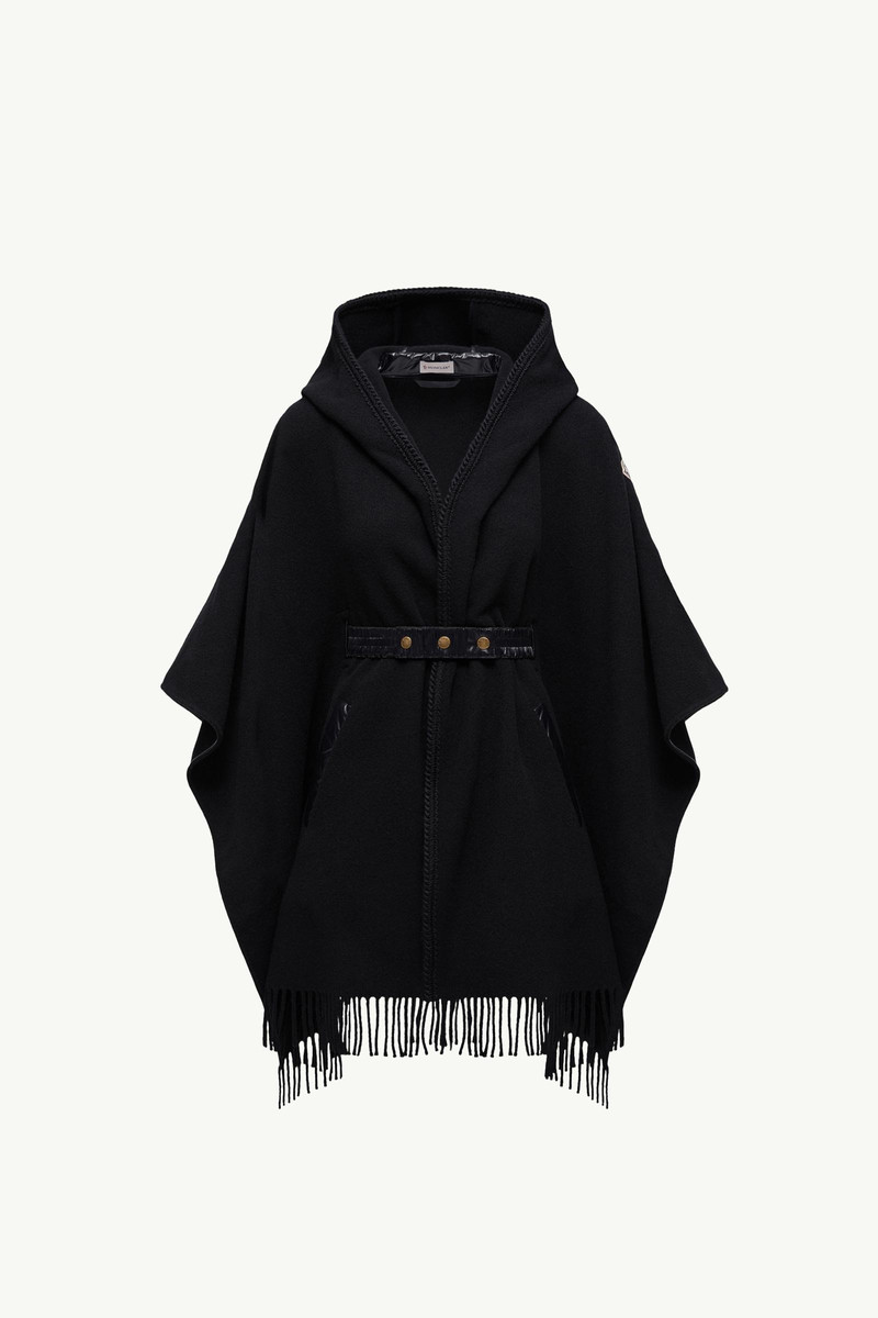 Belted Wool Cape 1