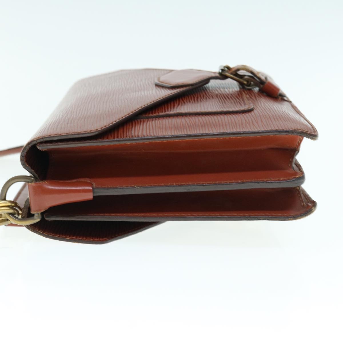 LOUIS VUITTON Epi Biface Hand Bag Brown M52323 - 4