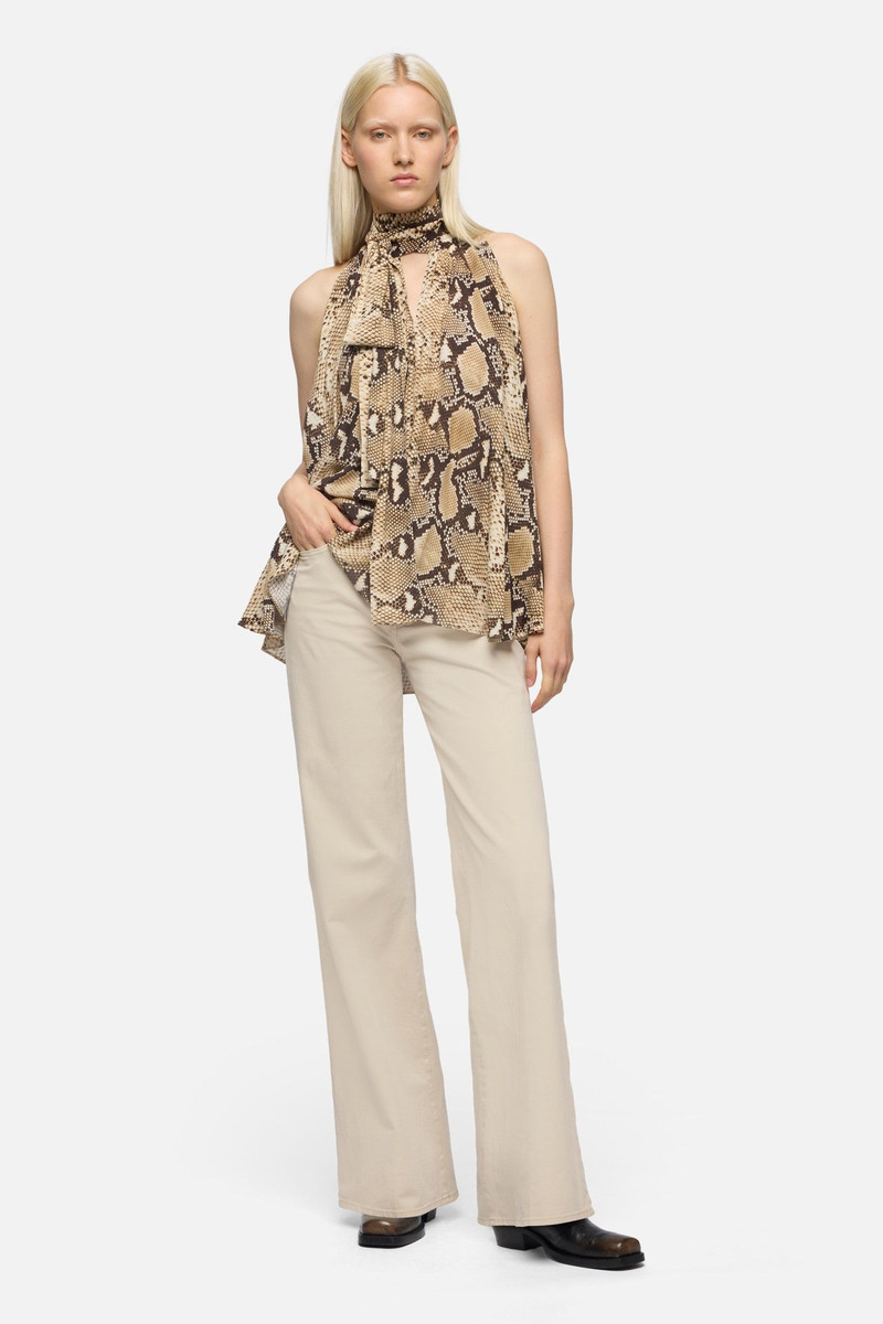 7 For All Mankind LOTTA in Comfort Twill Clay outlook