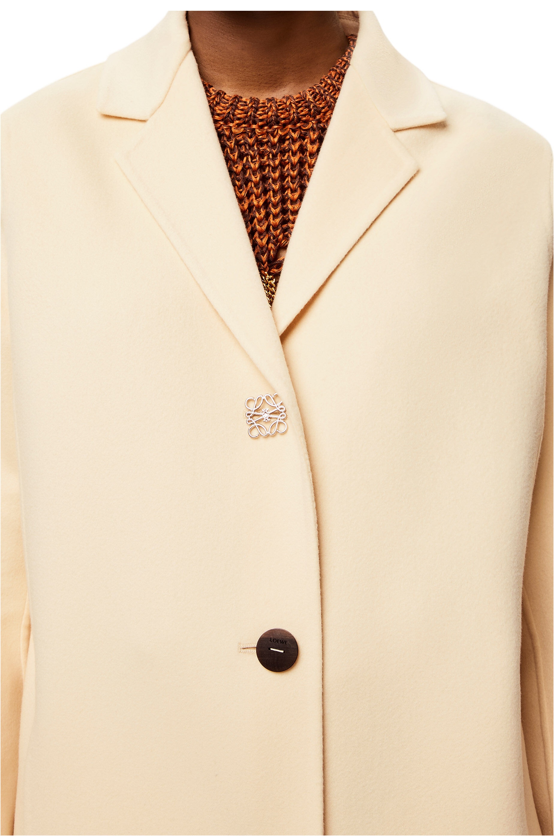 Anagram coat in wool and cashmere - 5