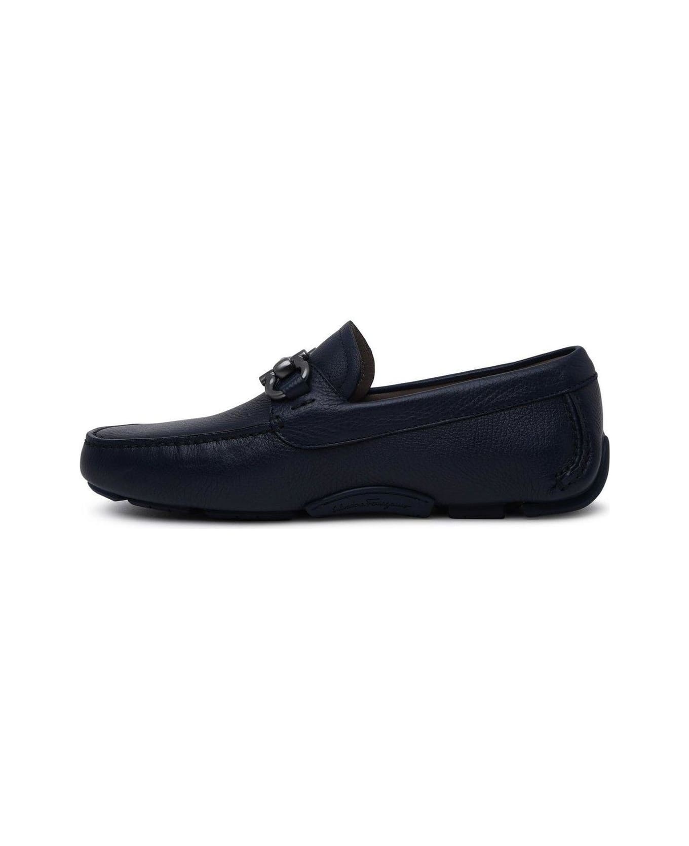 Gancini Plaque Loafers - 2