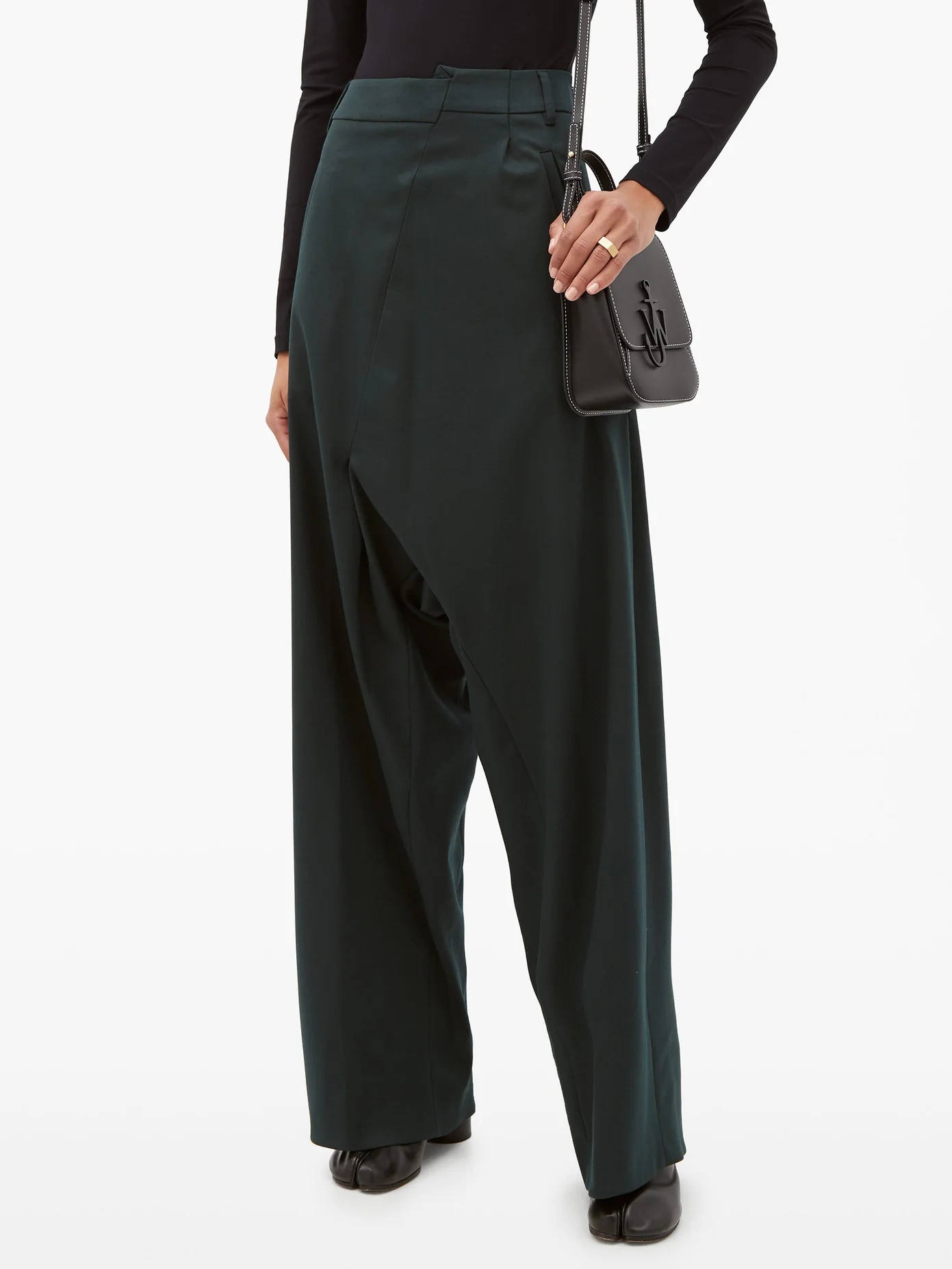 Deconstructed high-rise trousers - 6