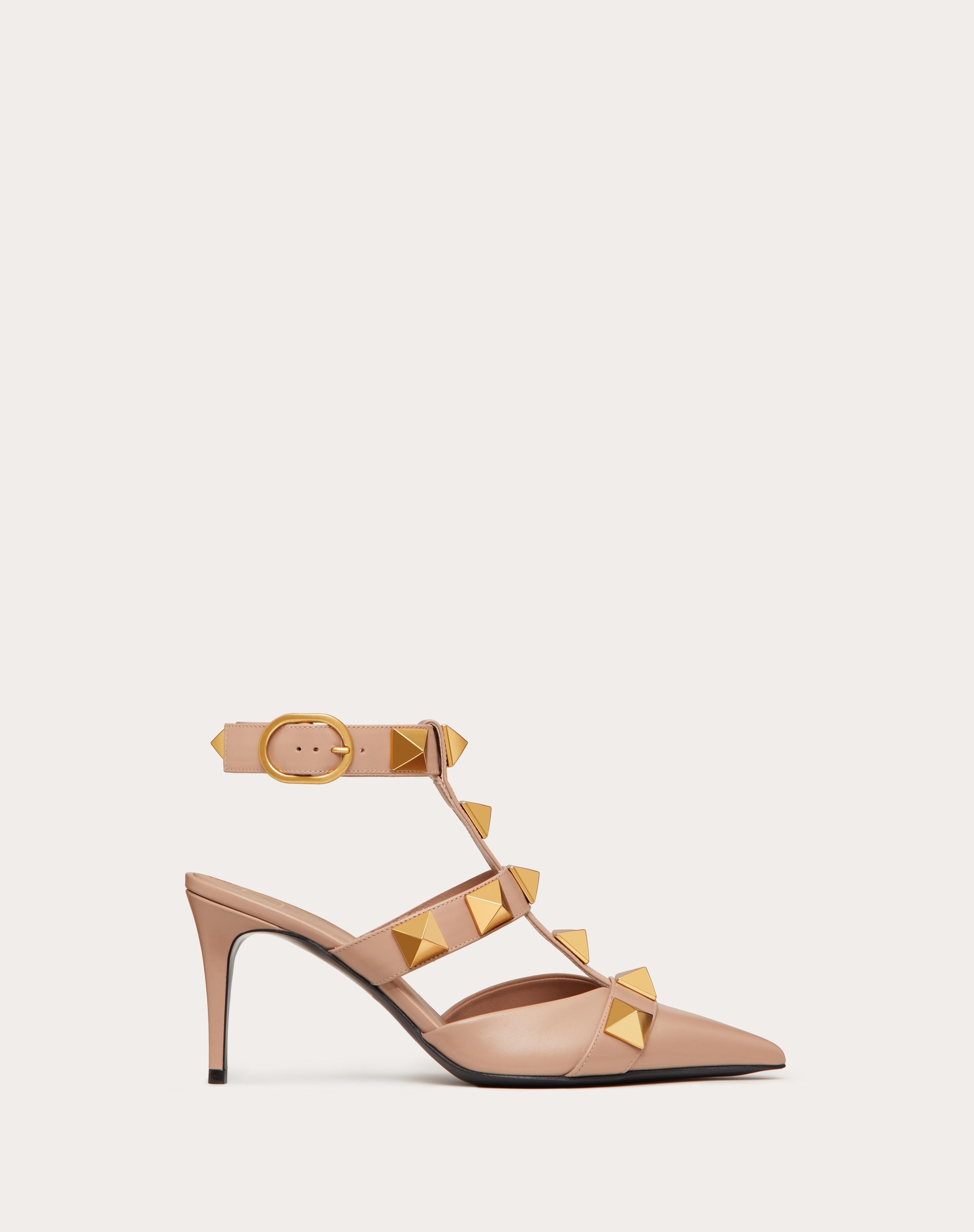Valentino ROMAN STUD CALFSKIN PUMP 80 MM | REVERSIBLE