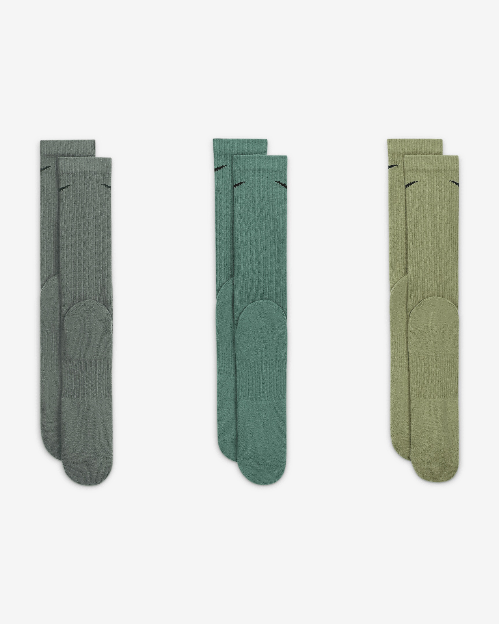 Nike Everyday Plus Cushioned Training Crew Socks (3 Pairs) - 3