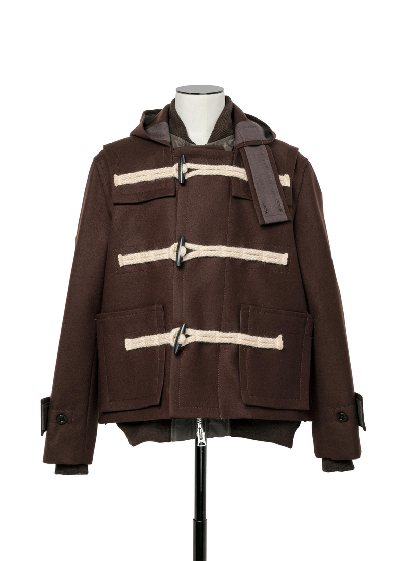 sacai Wool Melton Blouson outlook