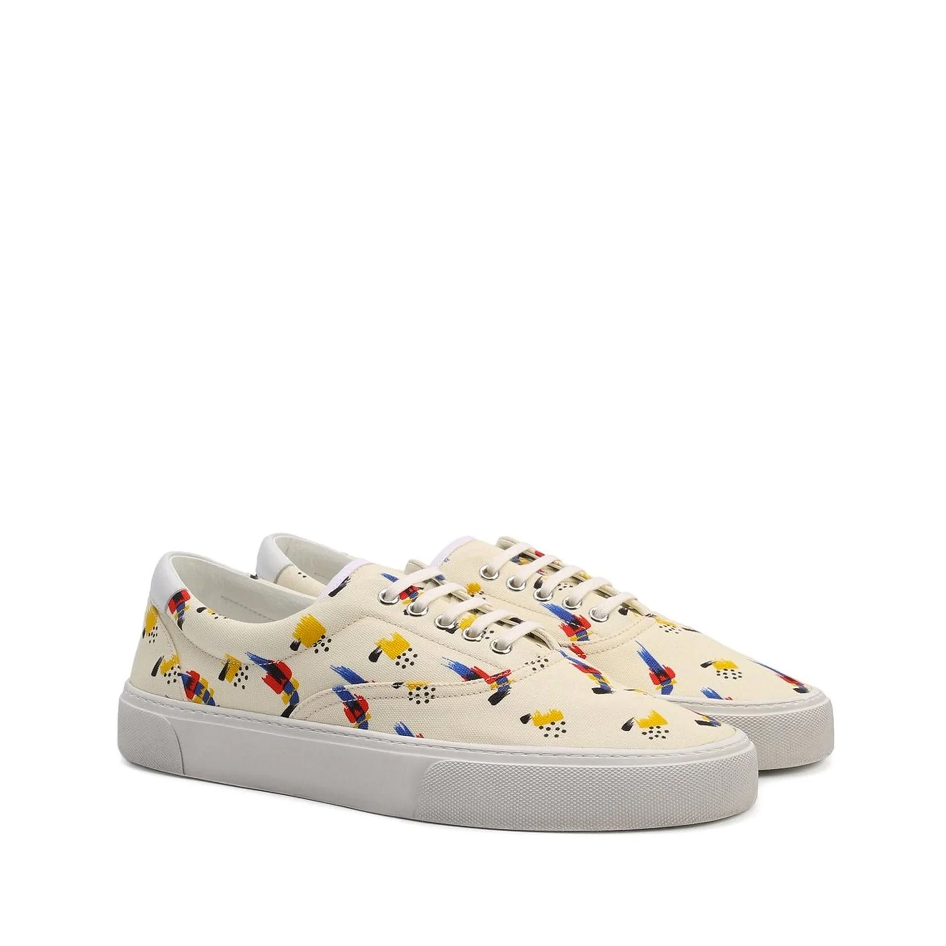 Saint Laurent Printed Canvas Sneakers Men - 2