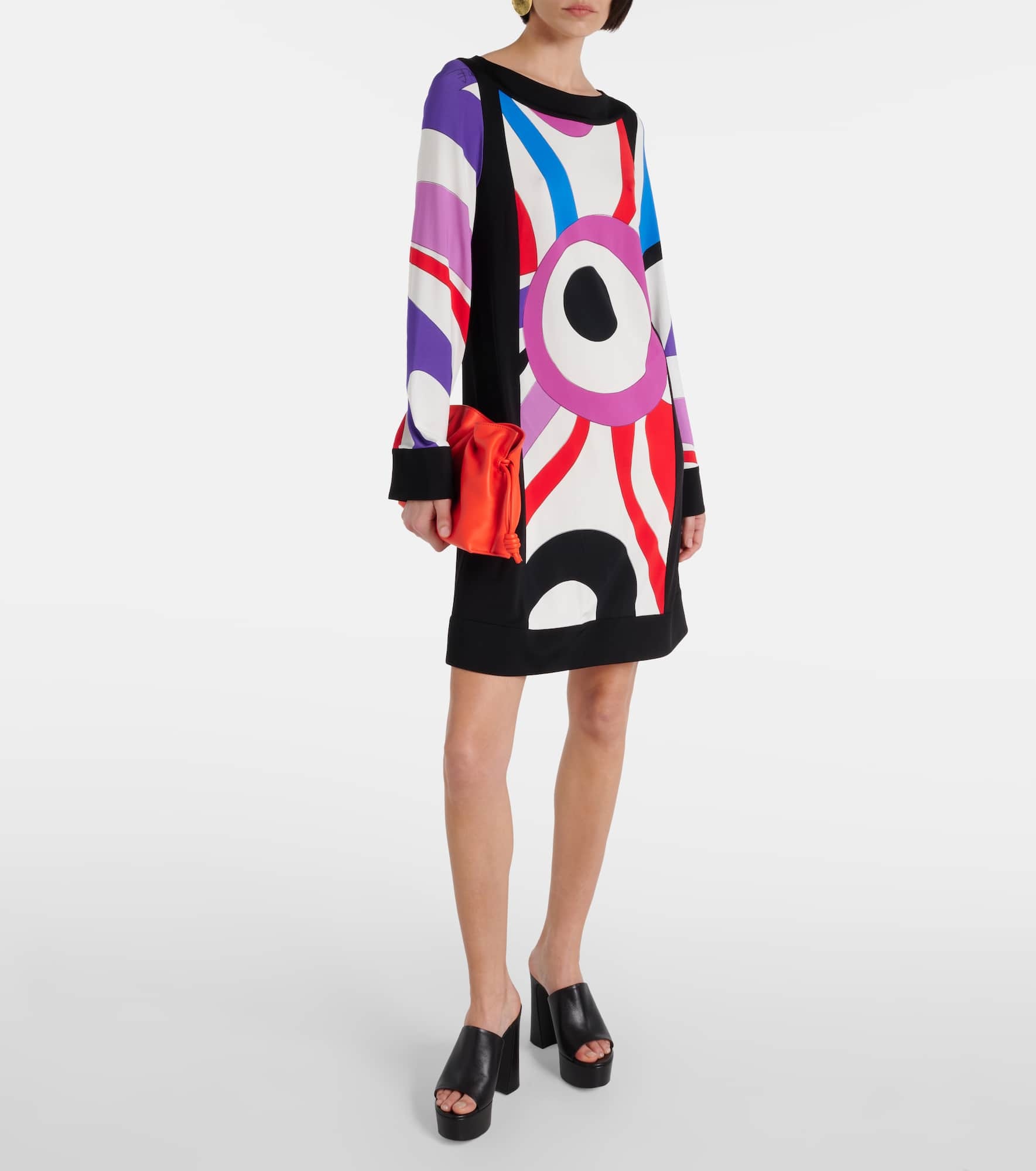 Marmo-printed minidress - 2