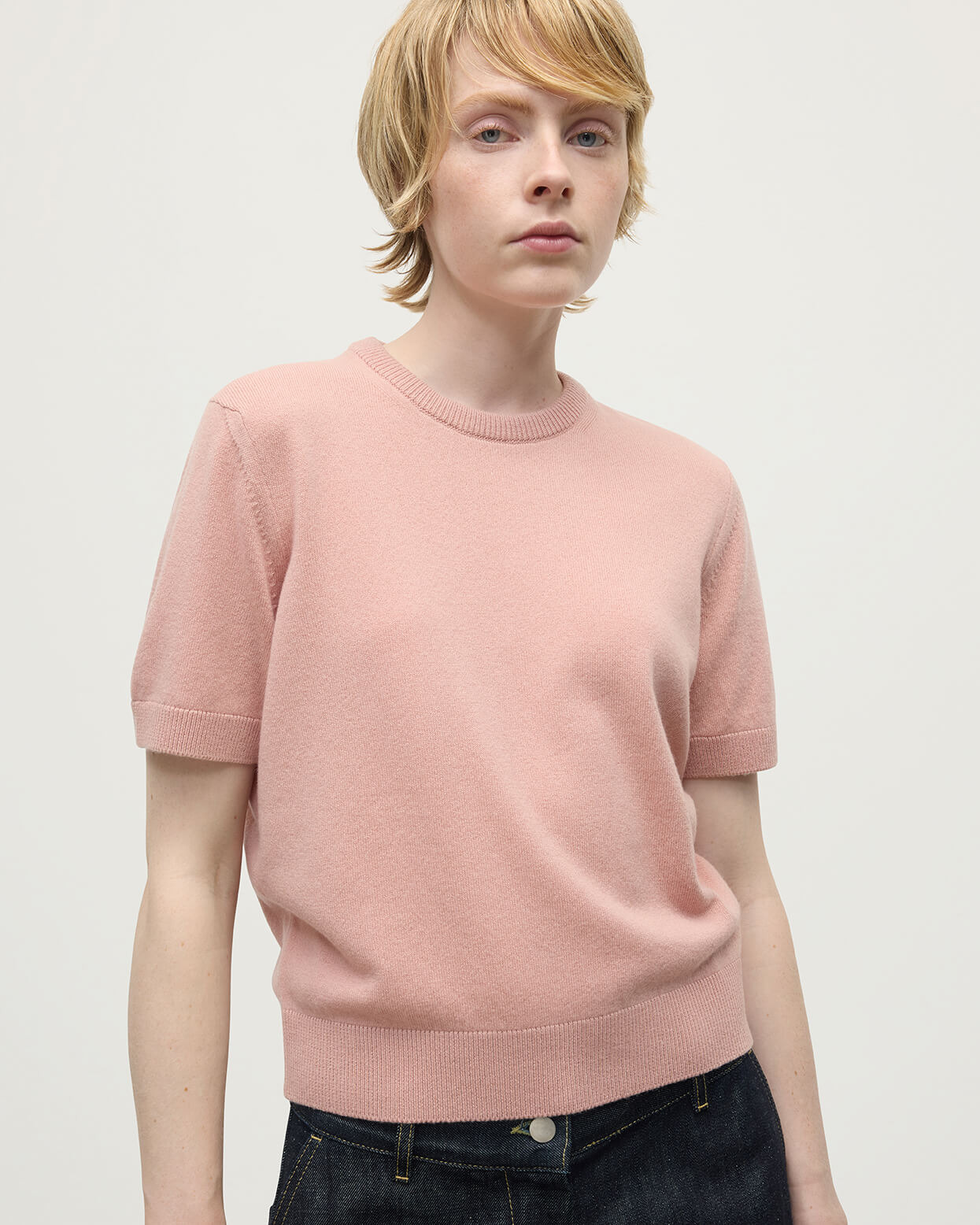 Classic Cashmere Pink T-shirt - 5