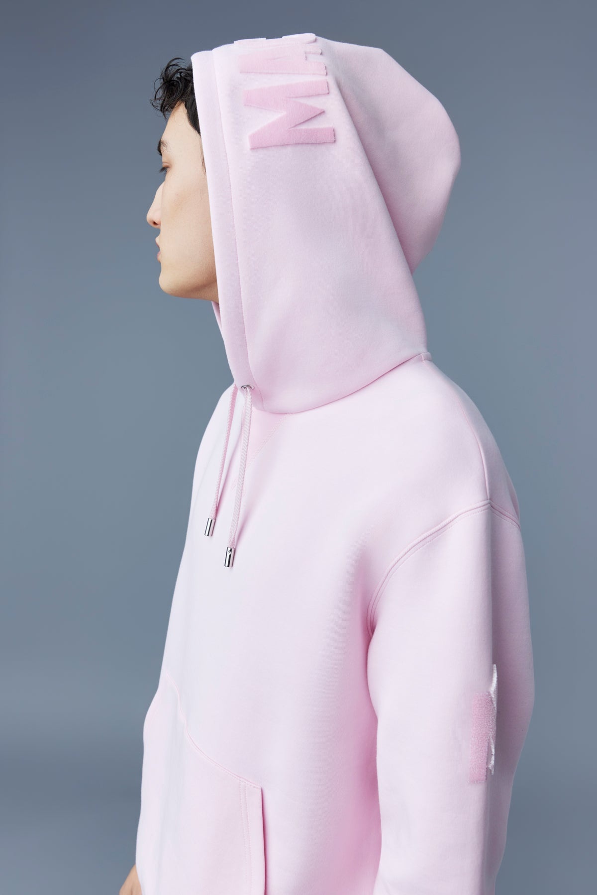 KRYS hoodie with velvet embroidery - 5