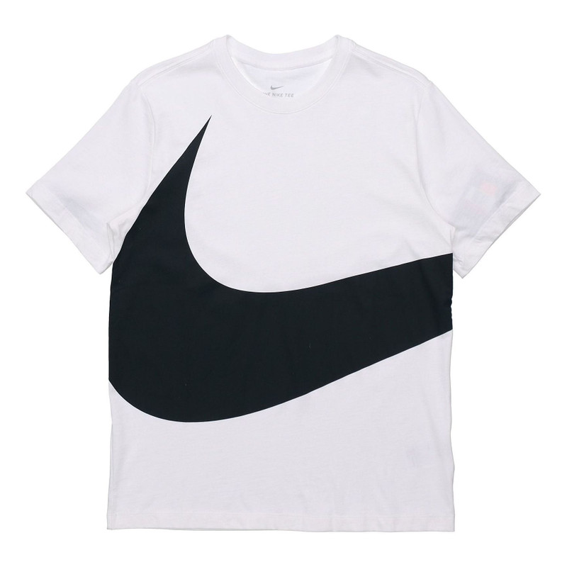Nike Sportswear Swoosh 큰 짧은 소매 백색 CW4305-103 - 1