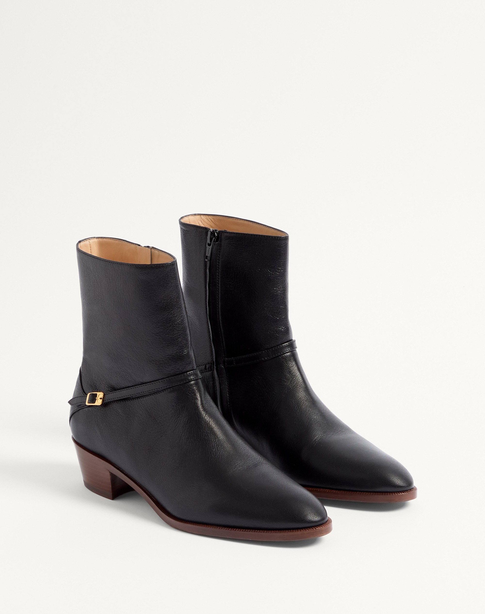 PAT ANKLE BOOT IN KIDSKIN - 2