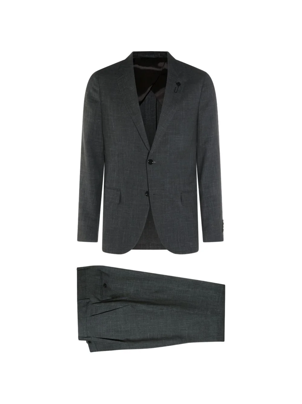 notched-lapel suit - 1