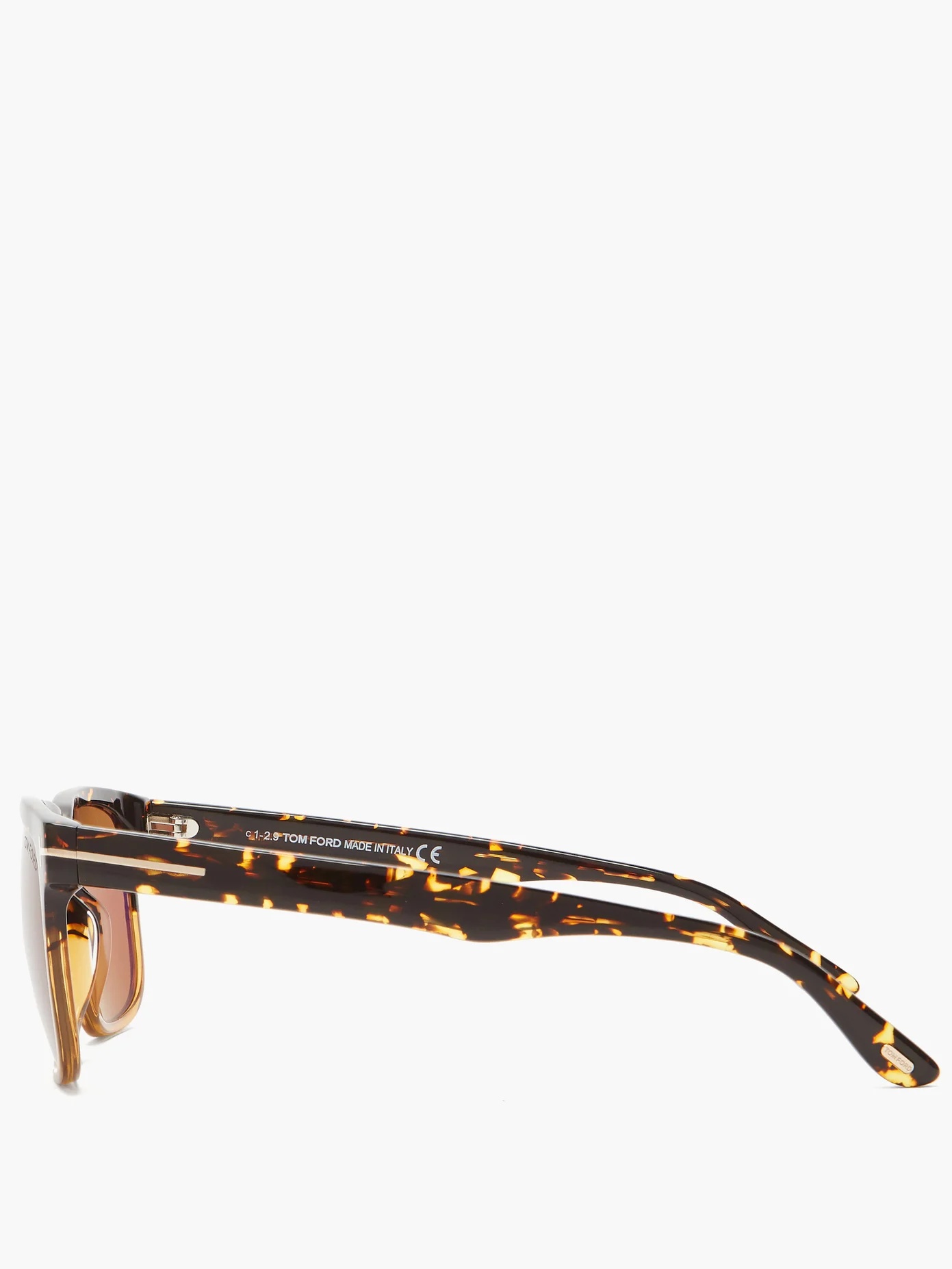 Stephenson square tortoiseshell-acetate sunglasses - 3