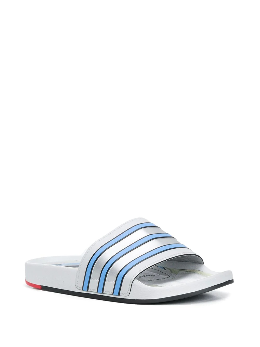 Adilette stripe sliders - 2