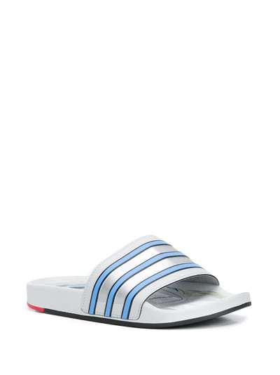 adidas Adilette stripe sliders outlook