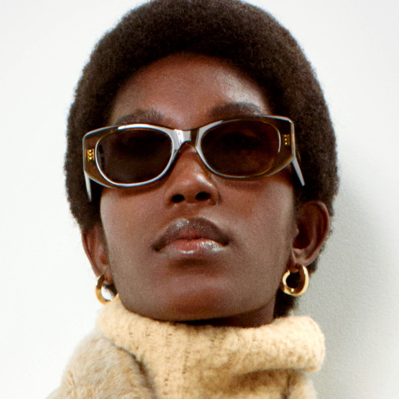 CELINE Rectangular S329 sunglasses in Acetate outlook