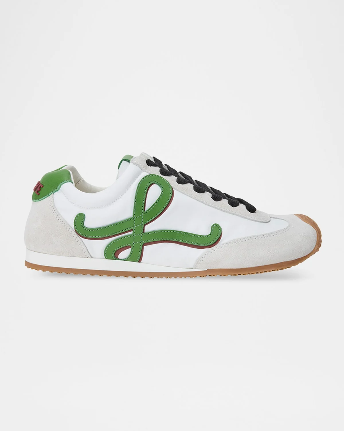 Ballet Runner Mixed Leather Sneakers - 1