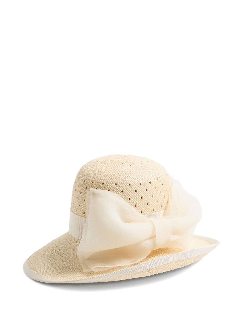 VLogo Signature bow-detail hat - 3