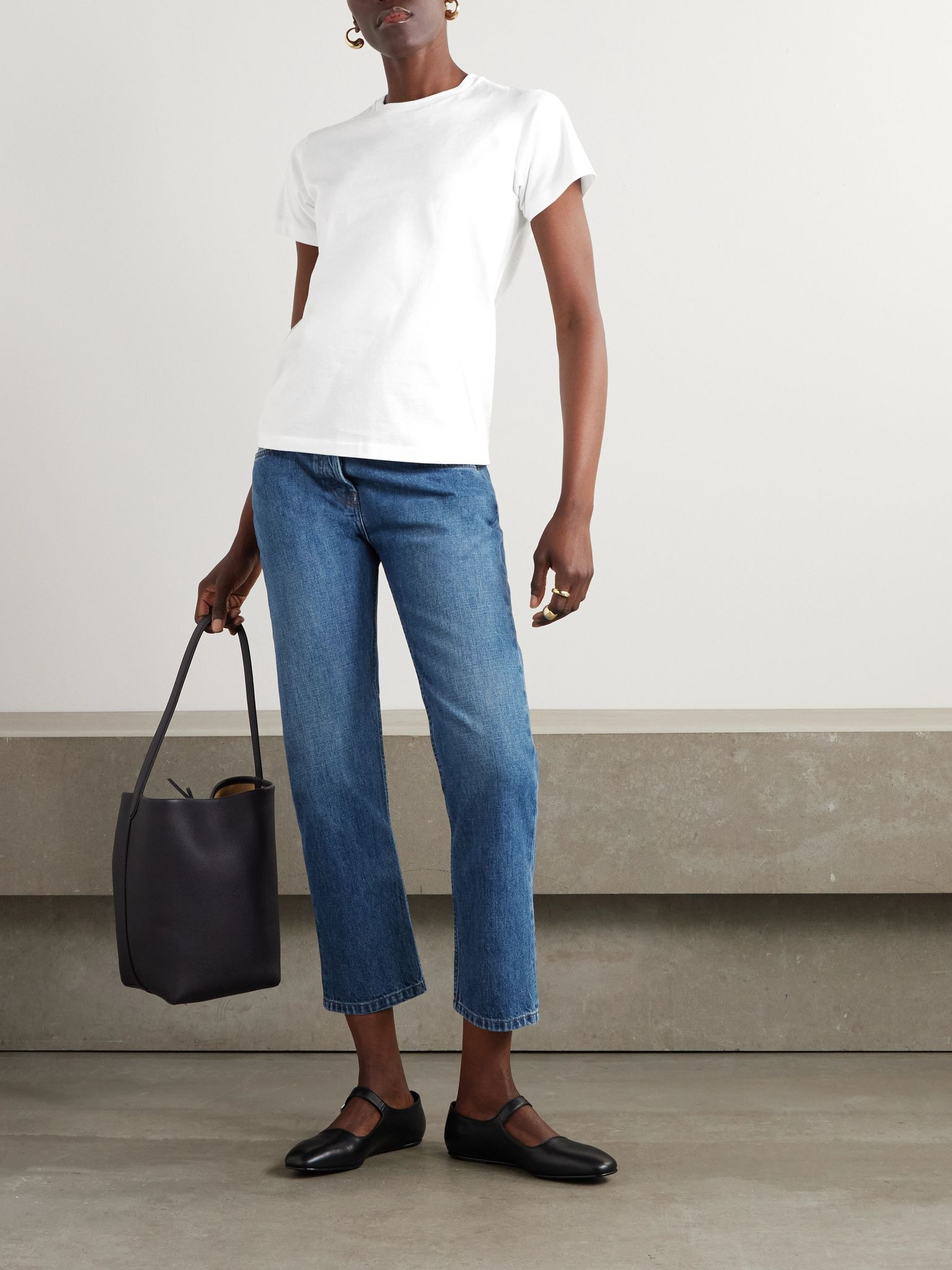 Riaco mid-rise straight-leg jeans Blue - 2