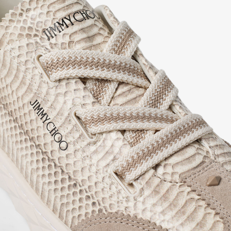 Diamond Light Flex F
Roccia Aspide Snake Printed Leather Trainers 6